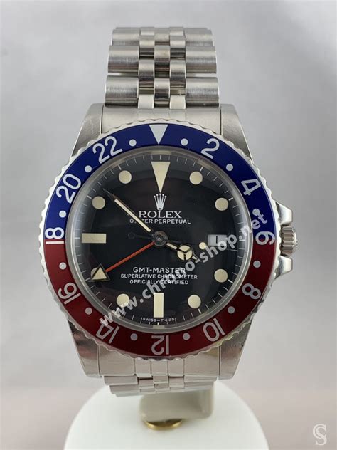 rolex gm t blaue inlays